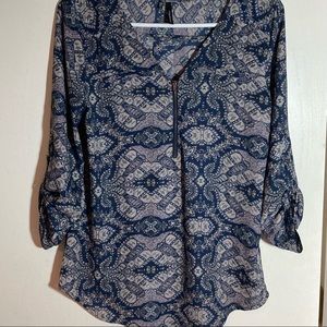 Maurices dressy chiffon top‎ XS